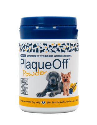פלאק-אוף לכלבים וחתולים (40 גרם) PlaqueOff Powder